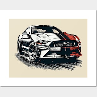 Mustang Posters and Art